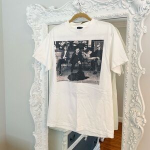 Vintage 90’s BUSH 1990’s Tultex White Graphic Print Tour Tee T-Shirt